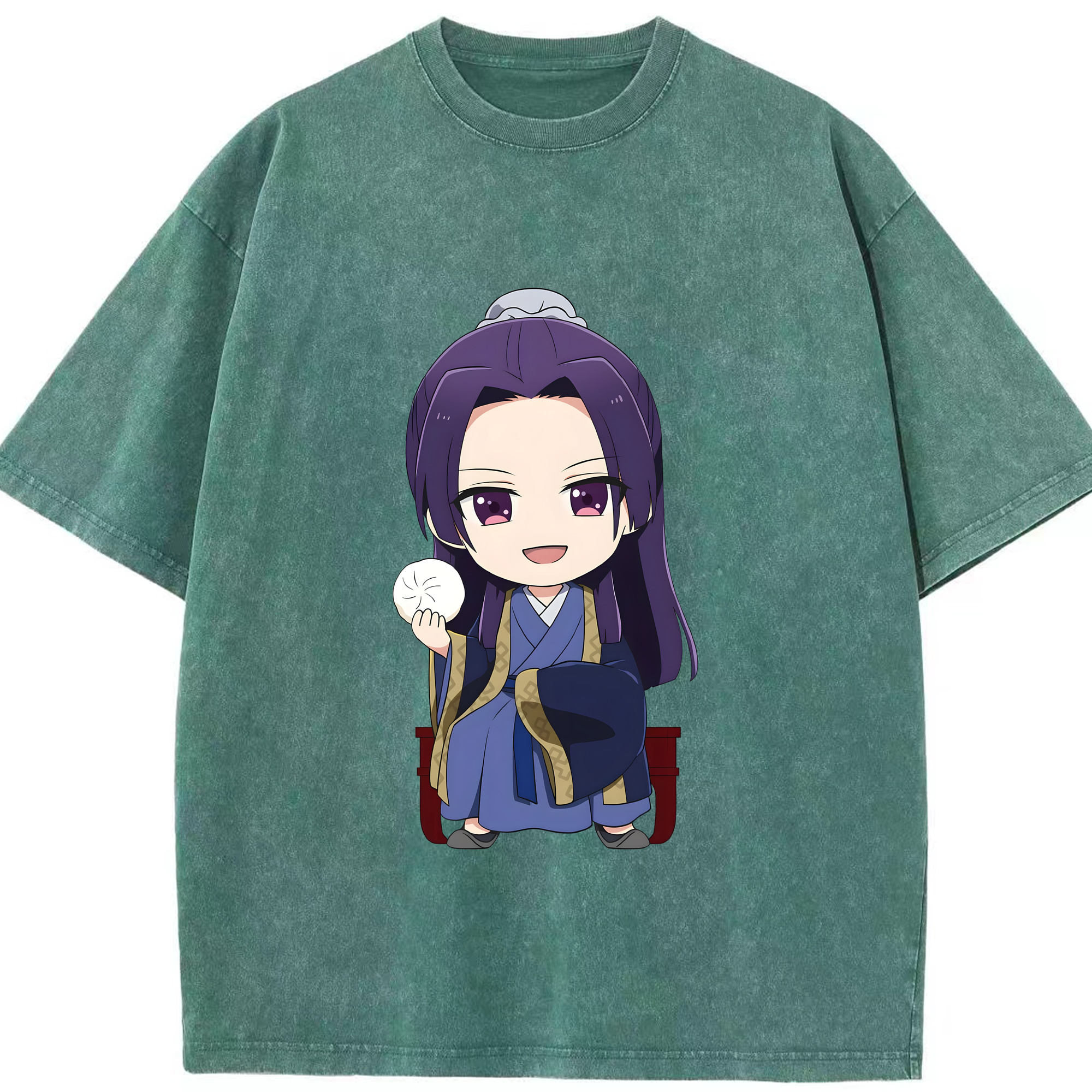 （画像用） 薬屋のひとりごと The Apothecary Diaries 綿100% ヴィンテージ風 半袖Tシャツ（フロントプリント）